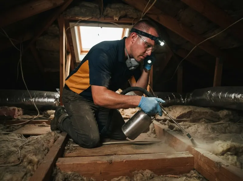 Crawlspace and Attic Dusting in Fort Worth, TX