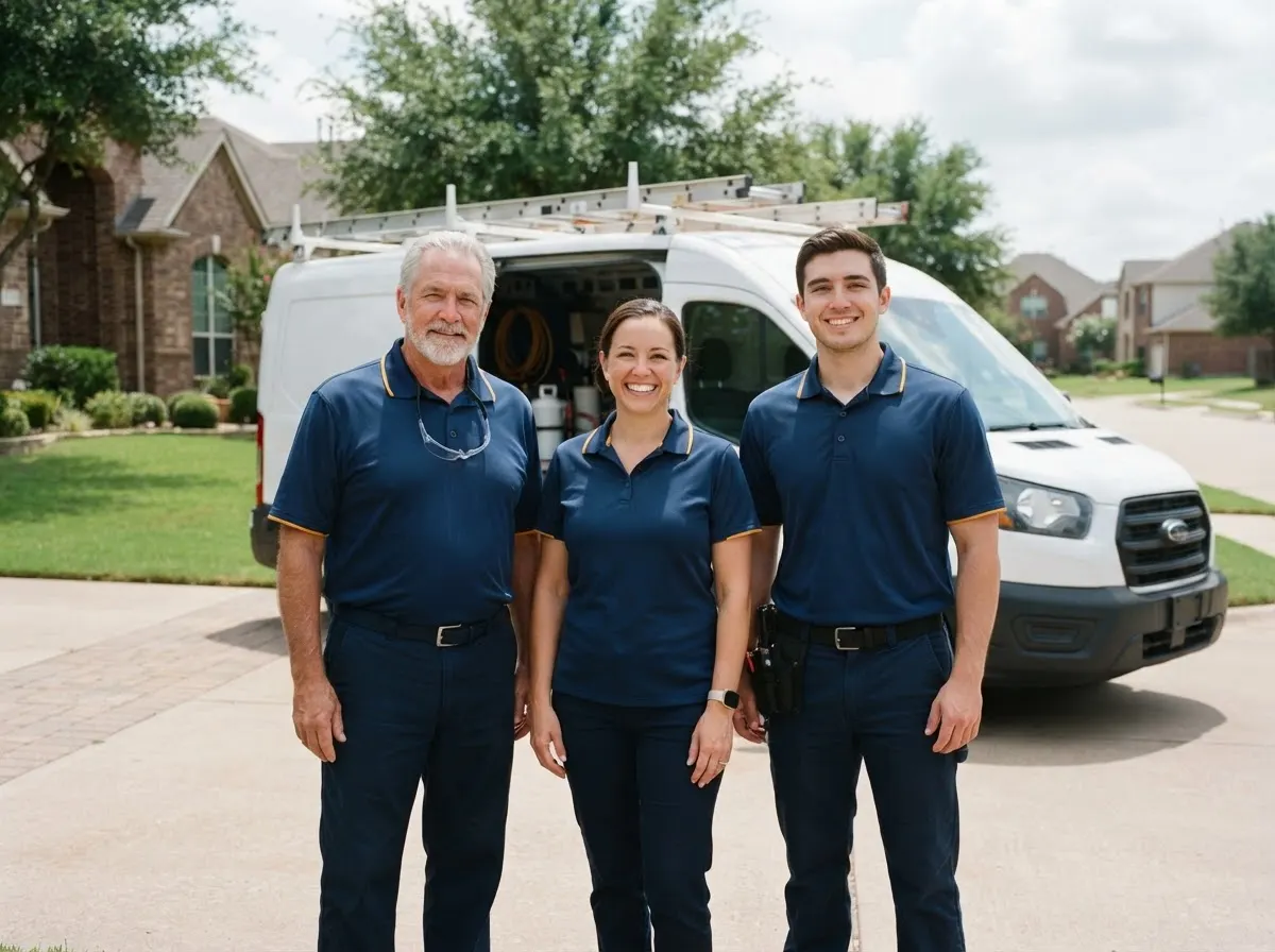 The Firefly Pest Control team, pest control service in Fort Worth, TX